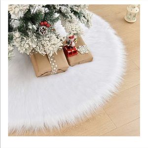🆕️ 48" Christmas Tree Skirt Double Layers 